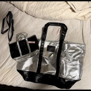 Victoria’s Secret tote and wrist purse set